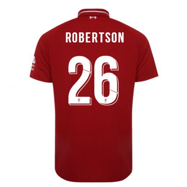 Maillot Football Liverpool Domicile Robertson 2018-19 Rouge
